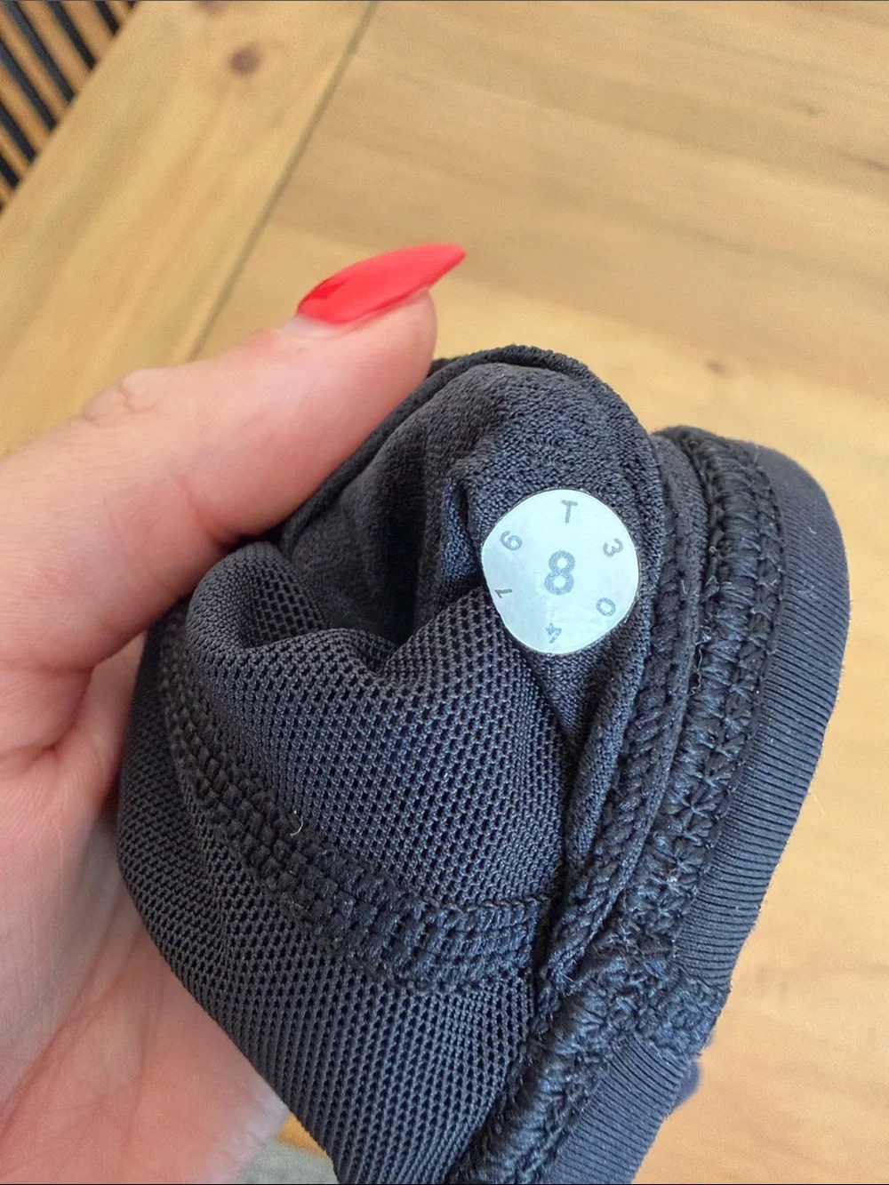 lululemon athletica Black Strappy Back Sports Bra